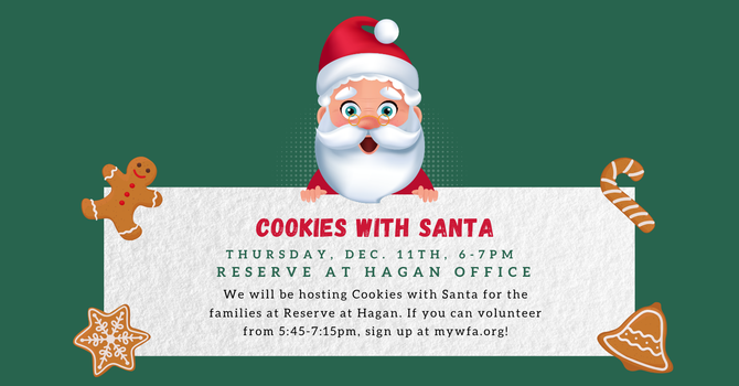 Cookies with Santa Outreach