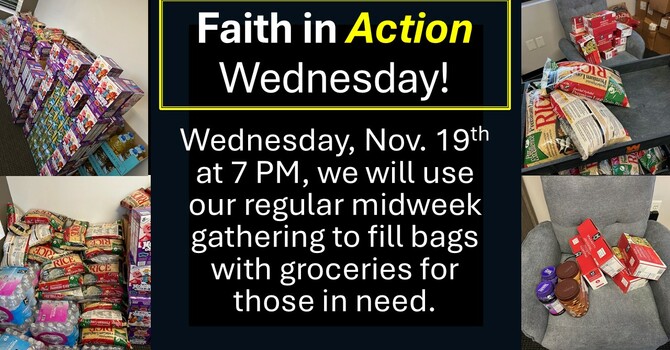 Faith in Action Wednesday