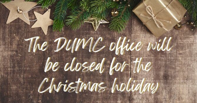 Church Office Closed