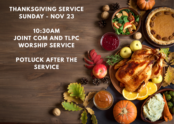 We’re Coming Together for a Special Thanksgiving Celebration!
