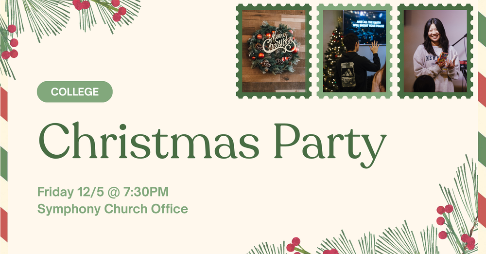 College Christmas Party