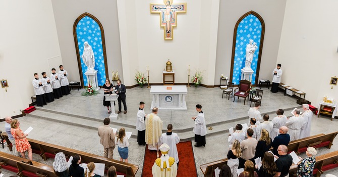 Bilingual Mass Sunday 16 @ 5:30PM image