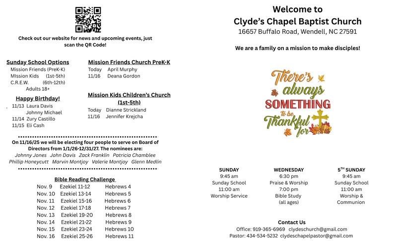 Sunday Morning Worship