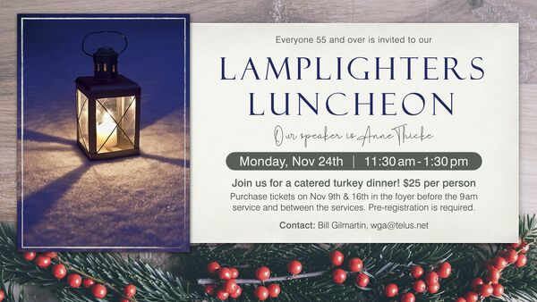 Lamplighters Christmas Luncheon