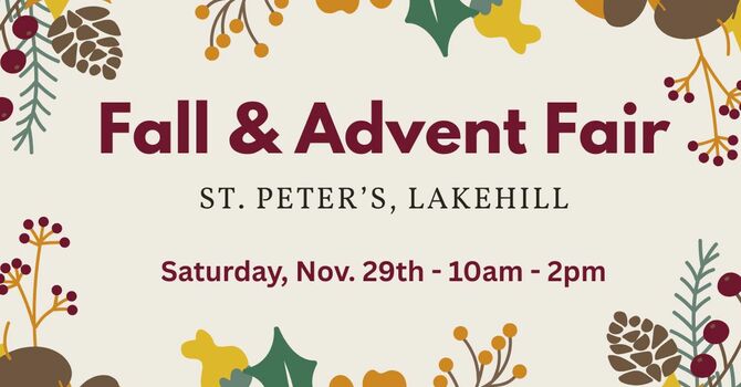 St. Peter's Fall & Advent Fair