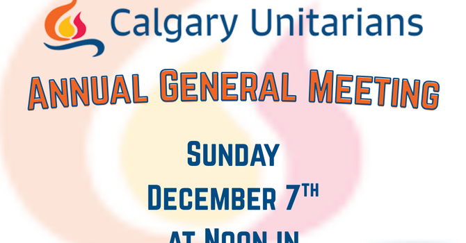  Calgary Unitarians General Meeting 