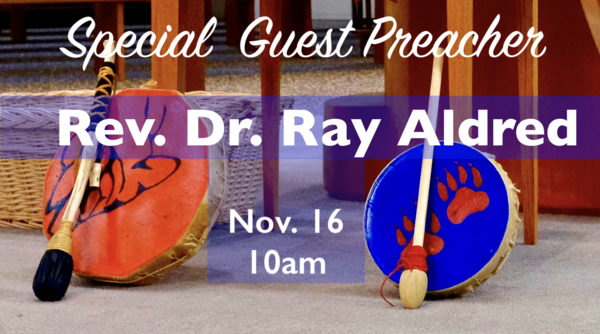 Welcome to Rev. Dr. Ray Aldred 