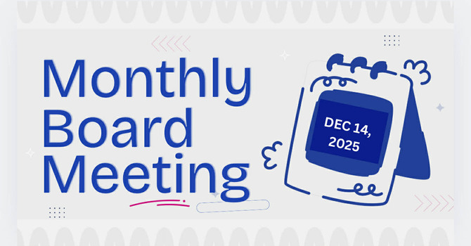Monthly Board Meeting