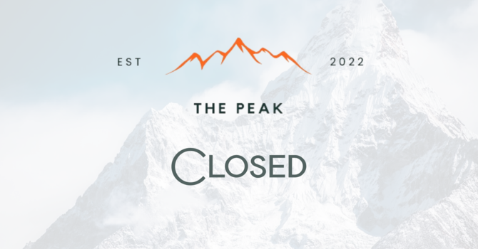 Peak is Closed