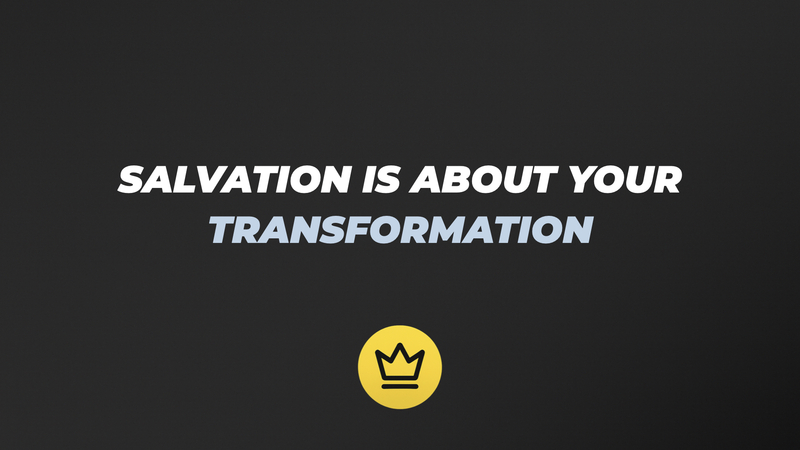 Transformation Not Destination