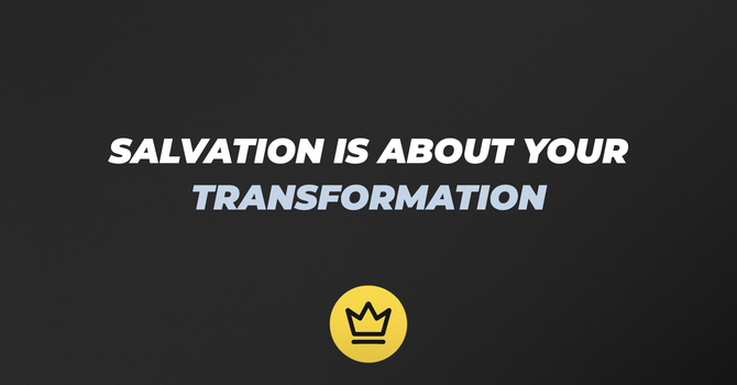 Transformation Not Destination