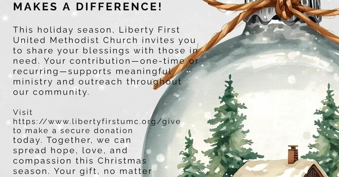 GIVING FOR THE HOLIDAYS image