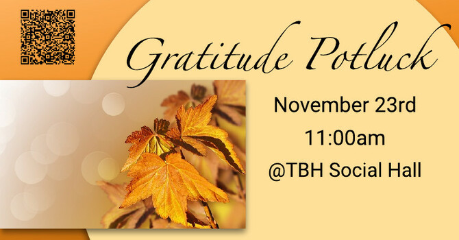 Gratitude Potluck