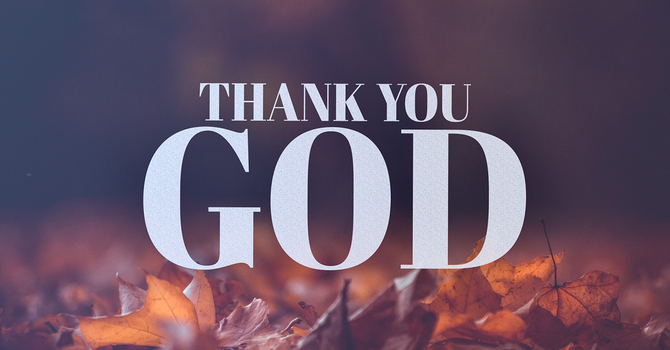 Thank God for One Another image