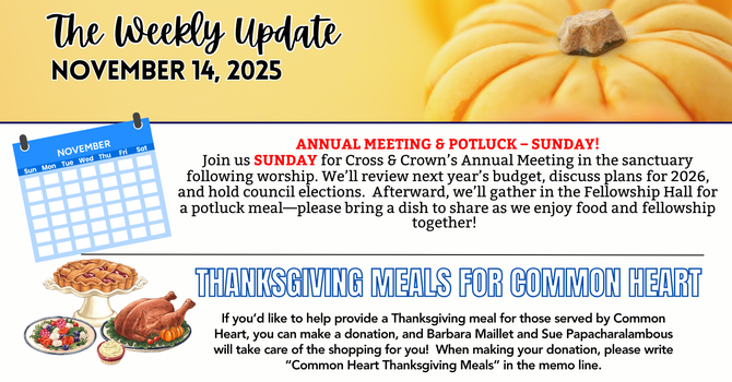 11-14-25 Weekly Update image