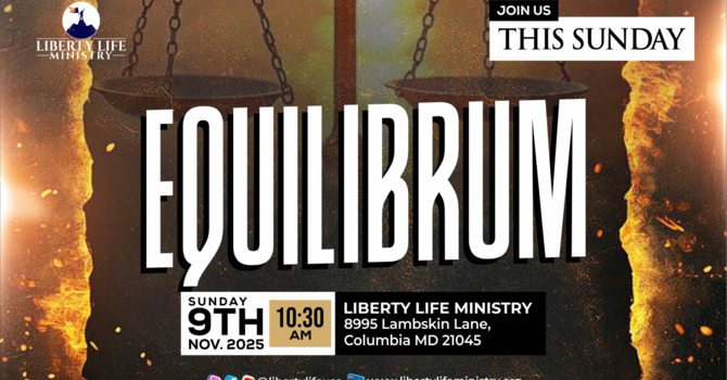 EQUILIBRIUM || LIVING BALANCED IN A BROKEN WORLD