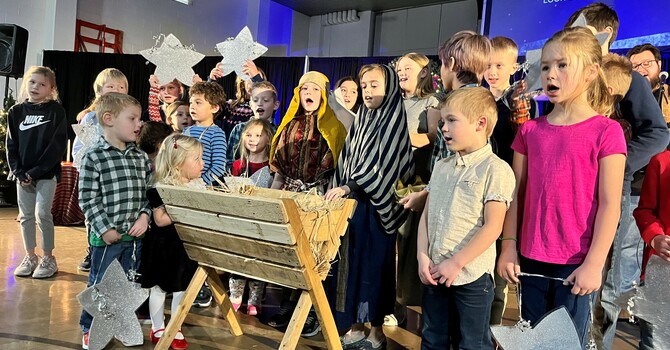 Children's Christmas - Worshipping King Jesus! image
