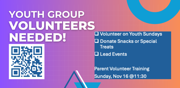 Youth Group Parent Volunteer Training
