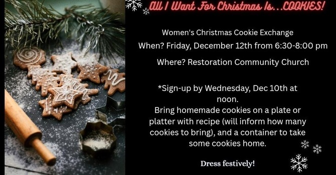 All I Want For Christmas Is.... Cookies! 