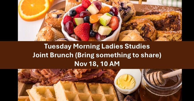 Tuesday Ladies Studies Brunch