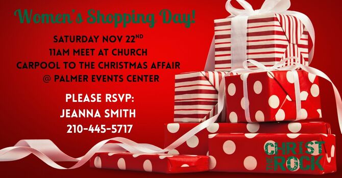 Women’s Shopping Day!