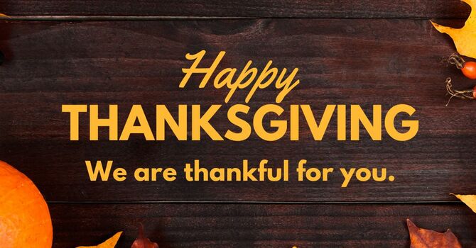 Peak Family THANKSGIVING