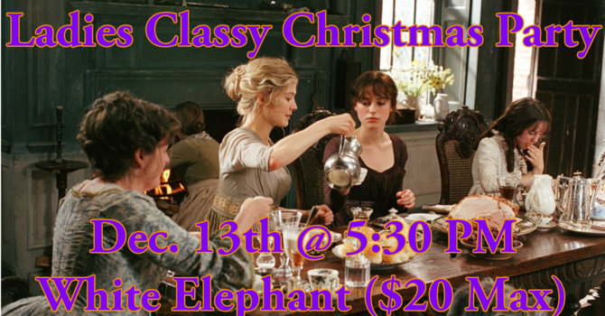 Classy Christmas Ladies Party
