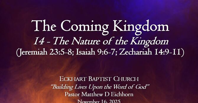 The Nature of the Kingdom