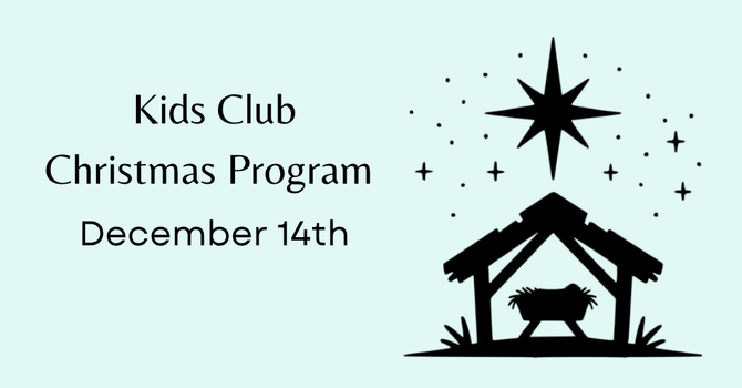 Kids Christmas Program