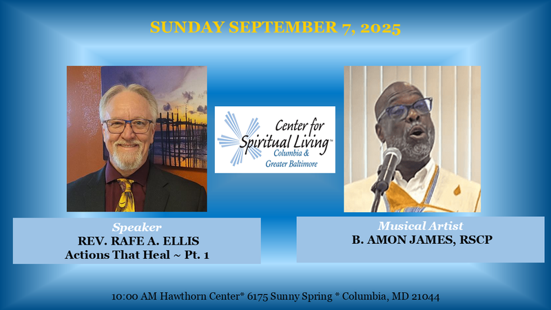 Actions that Heal. Pt. 1