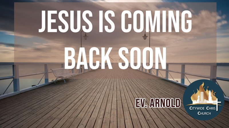 Be Alert - Jesus is Coming Back Soon!