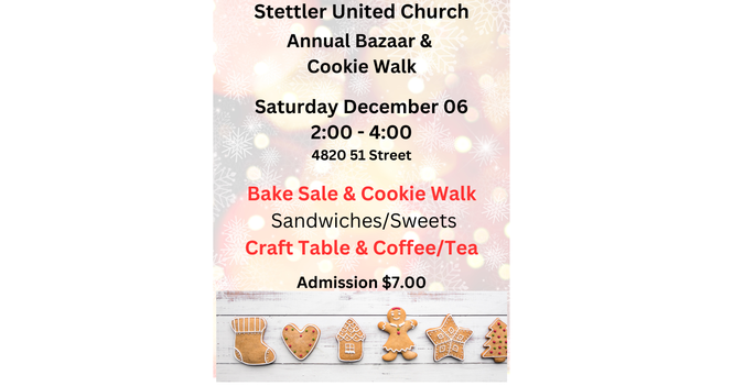 Annual Bazaar & Cookie Walk