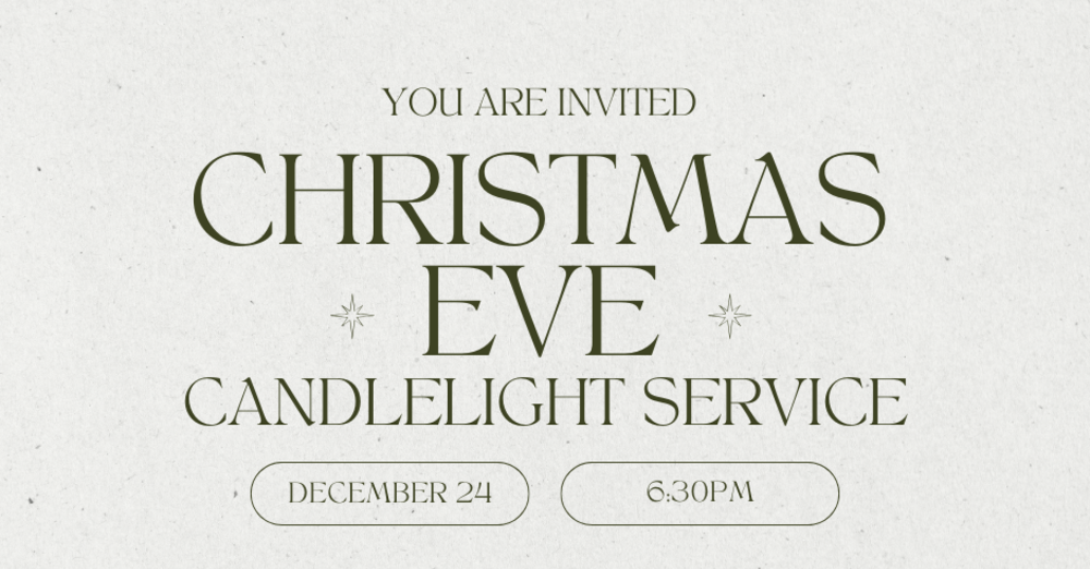 Christmas Eve Candlelight Service