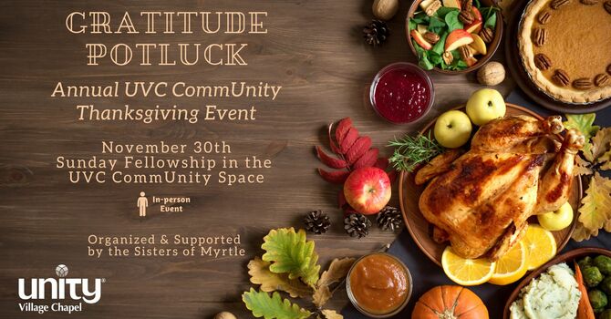 Gratitude Potluck ​​Fellowship