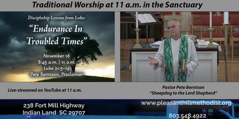 "Endurance in Troubling Times"