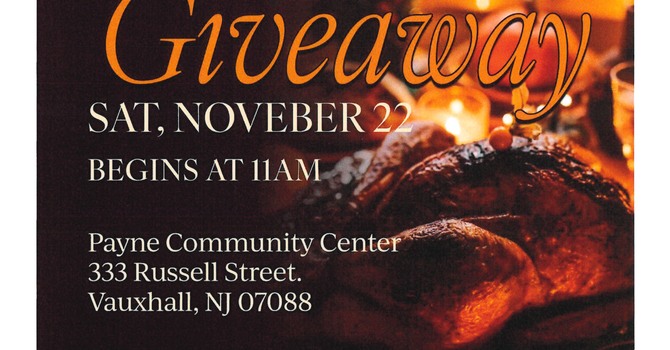 Annual Turkey Giveaway image