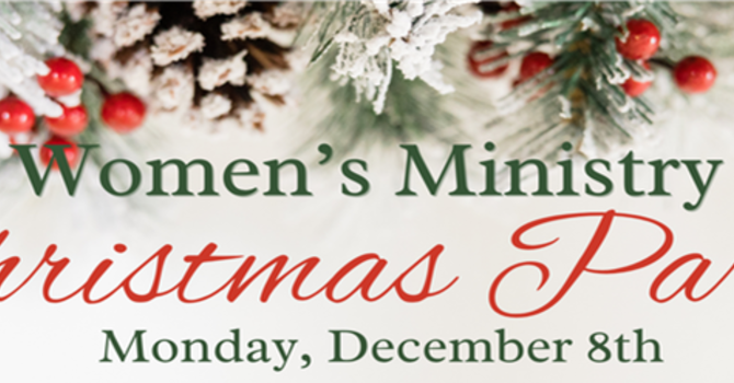 Women's Ministry Christmas Party