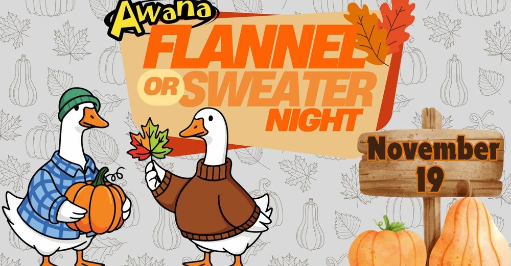 Awana Flannel Night