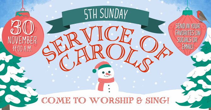 Service of Carols image