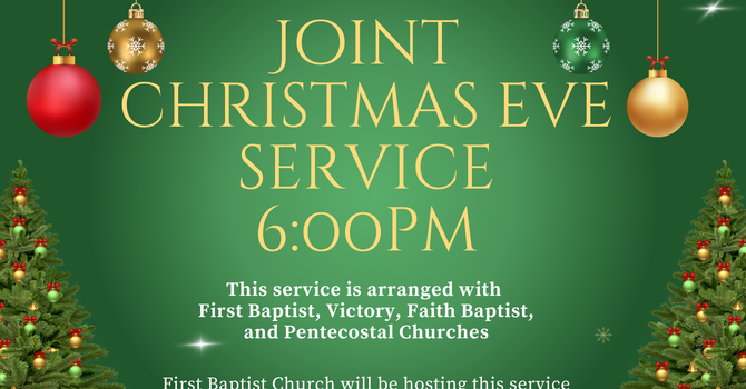 Joint Christmas Eve Service 