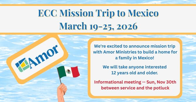 Mission Trip March 2026