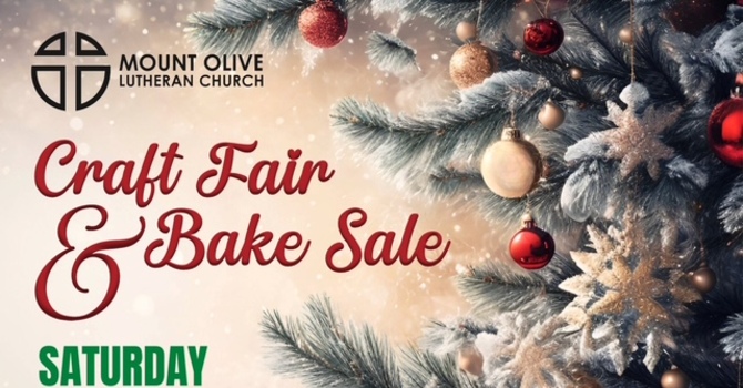 Craft Fair & Bake Sale
