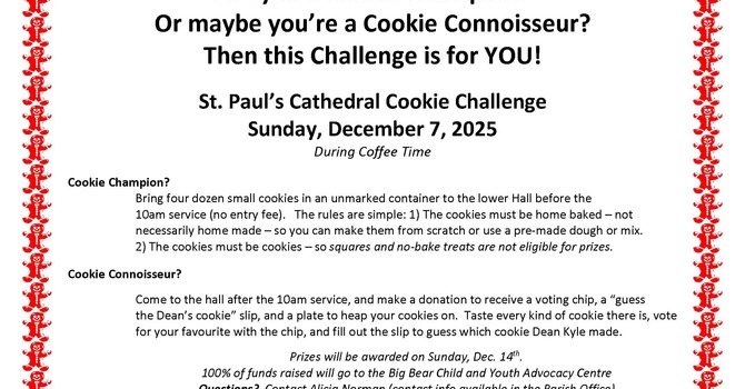 Cathedral Cookie Challenge