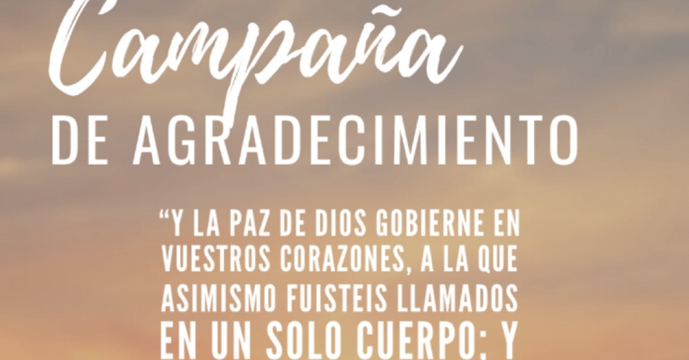 Campaña Agradecimiento 
