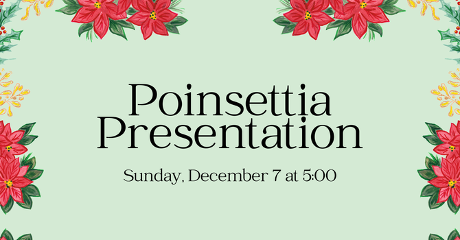 Poinsettia Presentation