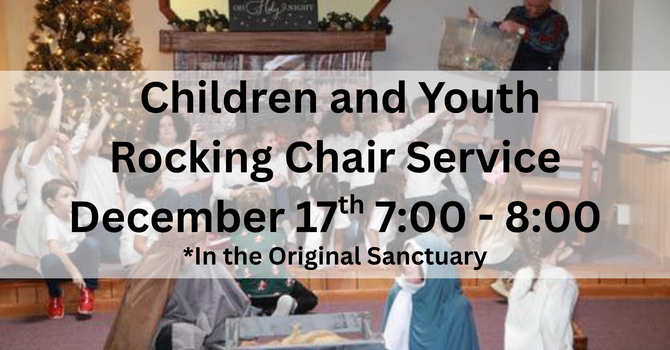 Children's and Youth Rocking Chair Service