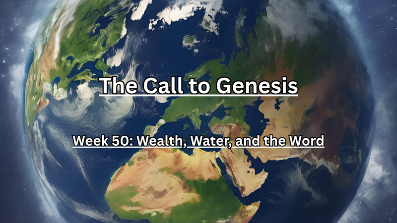 The Call to Genesis Week 50