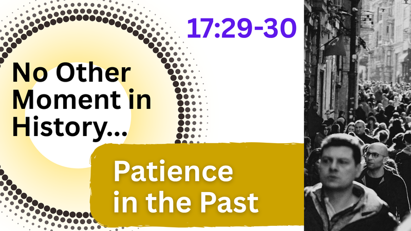 No Other Moment in History