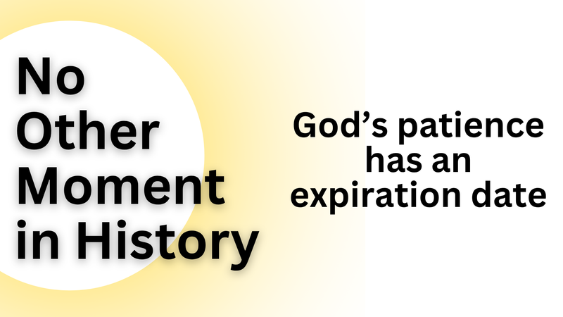 No Other Moment in History