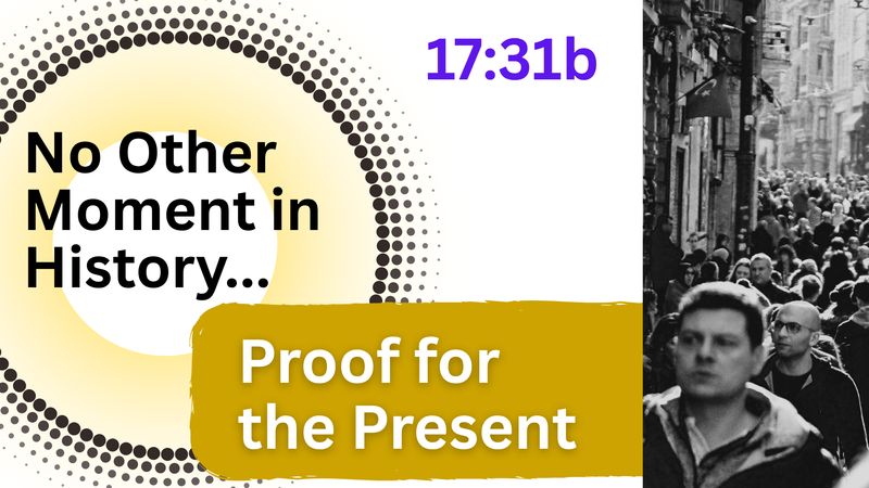 No Other Moment in History